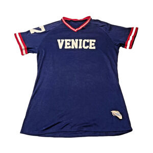Vintage '80s Venice Baseball Game Jersey #37 California Athletic Limited Men's L